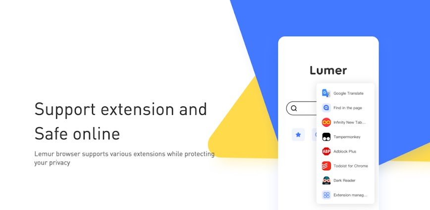Lemur Browser – Extensions
